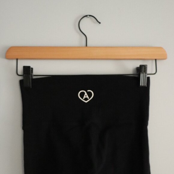 Aritzia Tna Women's Black Sz XS High Rise Activewear Stretch Pant Leggings | 31" - Picture 5 of 10